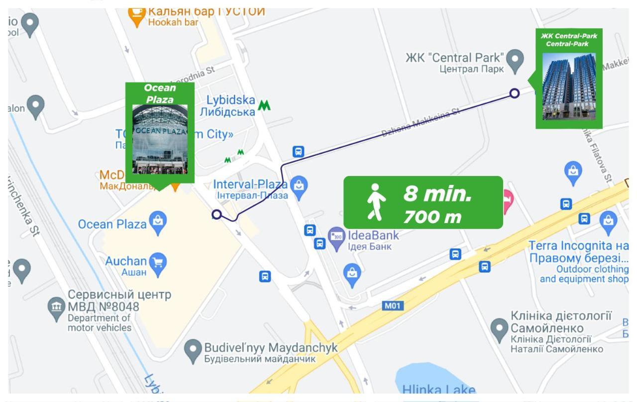 Petrovdom Apartaments 11-212 In Rc Central Park, 7 John Mccain Street Kyiv Exterior photo